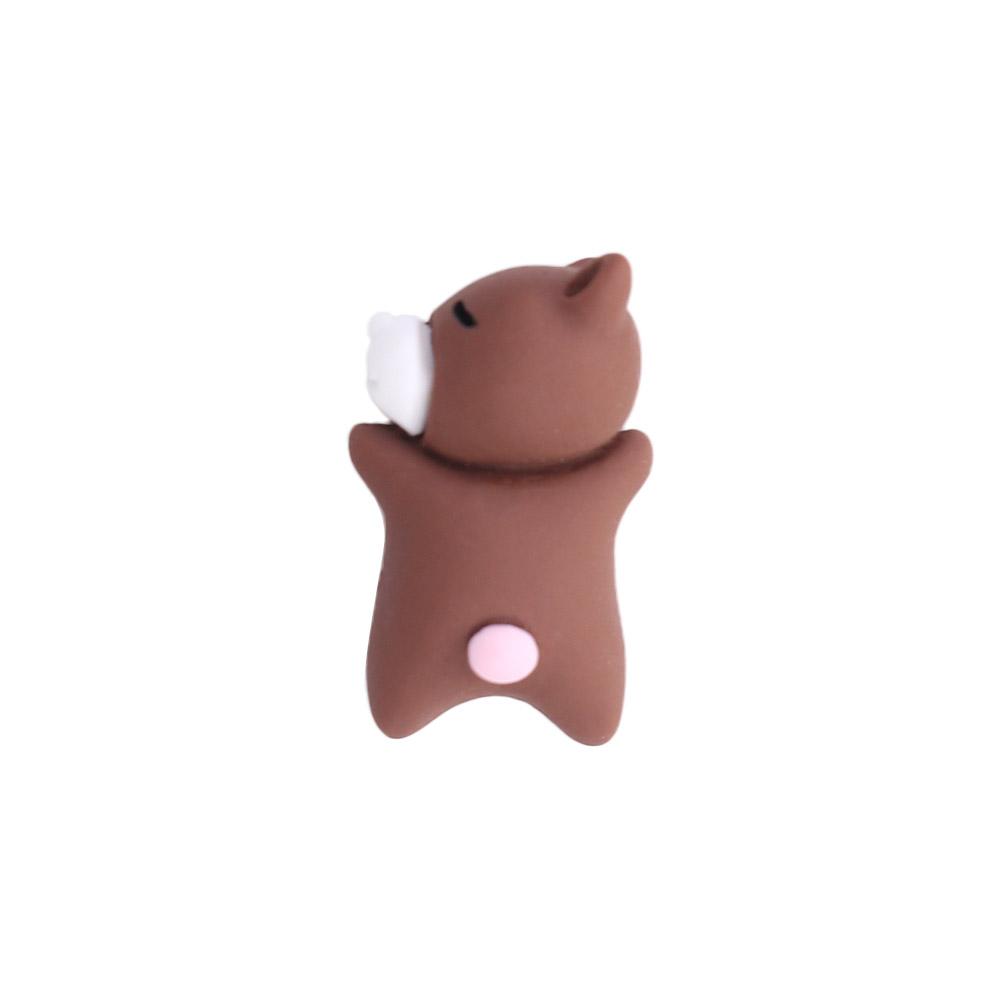 

Mini Cute Rabbit Bear Cartoon Bike Decor Sleeping Animals Figure Interior Ornaments Car Decoration Car Ornaments