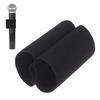 Universal Hand Microphone Elastic Sleeve For Tx650/660 Creative Elastic Durable Recorders Sleeve Black Microphone Accessory