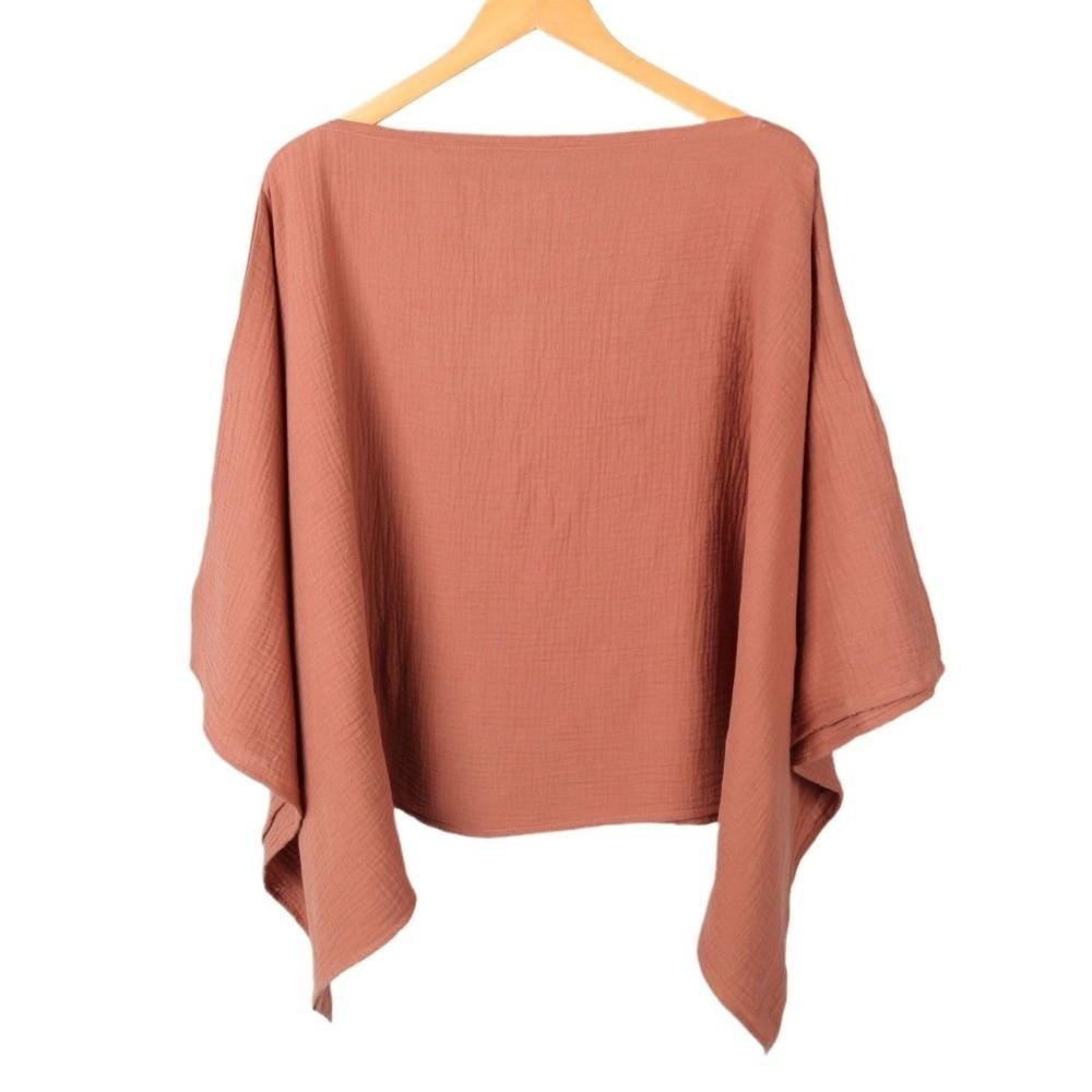 Wygodne ubrania do karmienia Jednokolorowy szalik do karmienia dla mamy Akcesoria do karmienia niemowląt