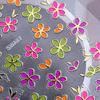 1pc Metallic 3D Floral Nail Stickers - Self-Adhesive Petals & Leaves for Spring Summer Weddings, DIY Manicure, Home Salon Nail Art Decoration