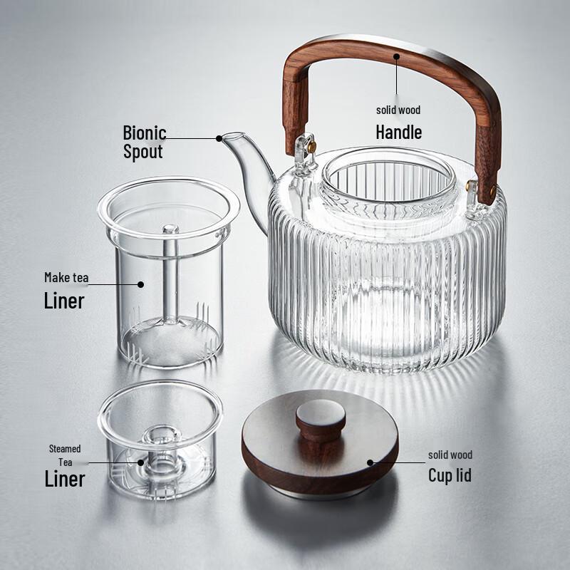 Yihu Tea Glass Boiling Teapots & Stoves