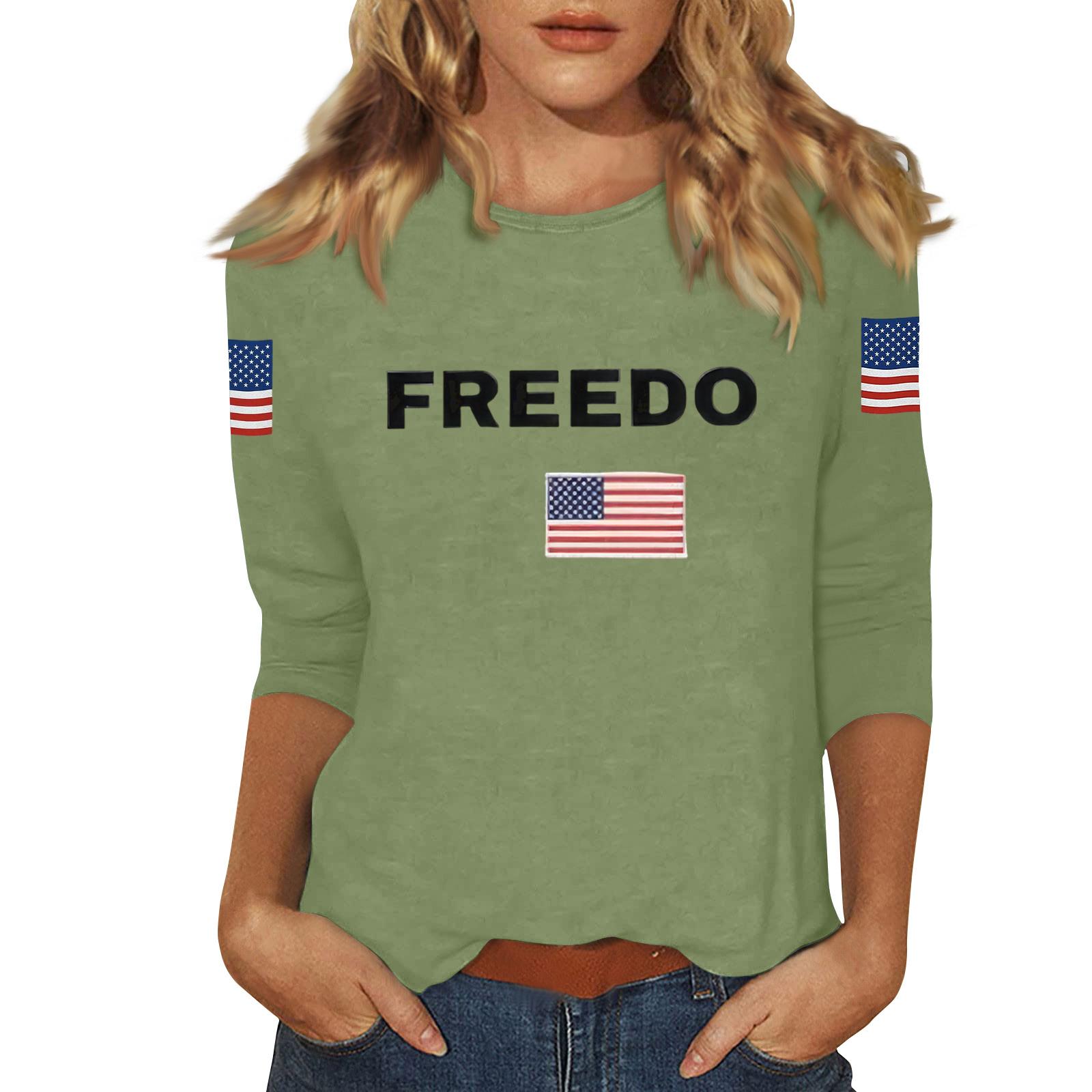 

Women s Casual Fashionable Sexy Comfortable Neck Three-Quarter Sleeve Top XL