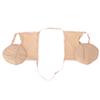 Reusable Cotton Armpit Sweat Guard Bra Underarm Sweat Absorbent Pads Skin Tone