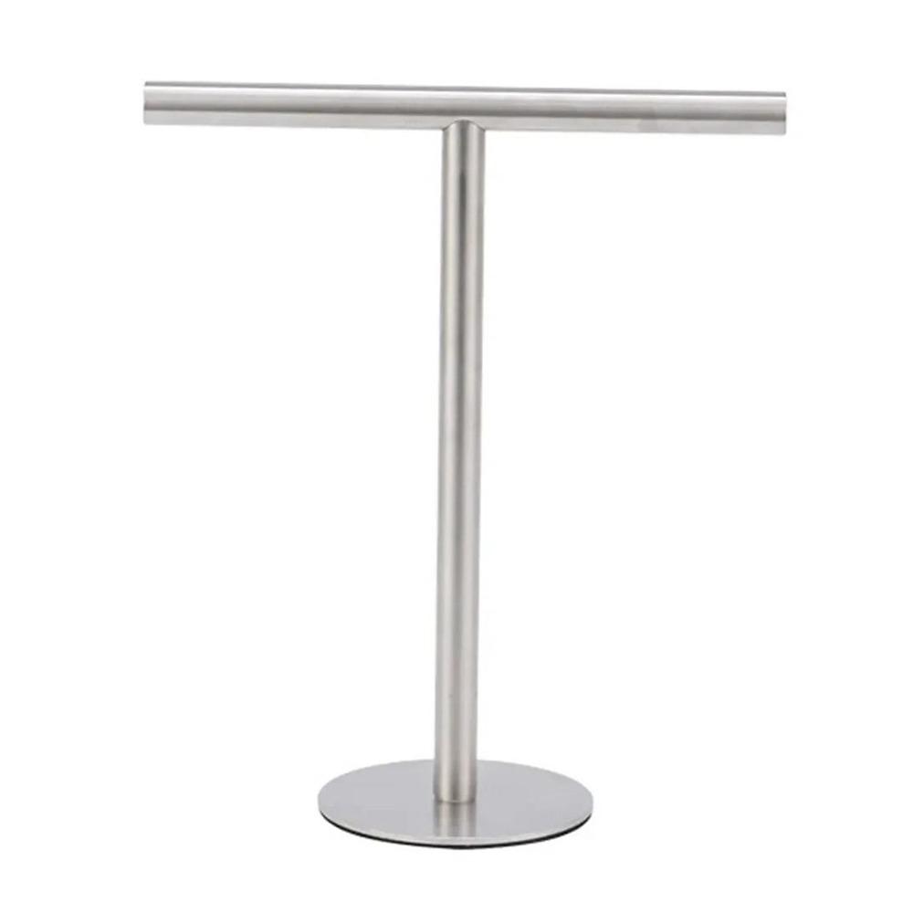 T-Shape Bathroom Towel Hanger Stainless Steel Towel Bar Rack Hand Towel Holder  Laundry Room