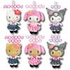 Hatakeyama Shoji Sanrio Gal Series Mascot Pouch Gal 2 Kuromi Approx. H15×W10cm 63202850