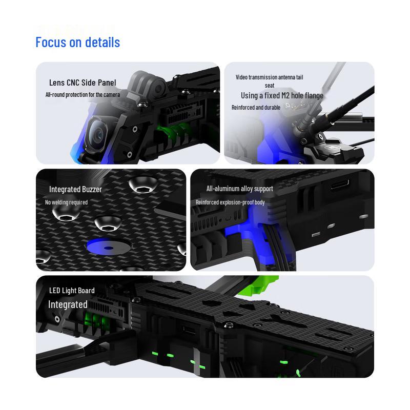 IFLIGHT Nazgul Evoque F7 O4 Pro 7-inch HD Long-Range FPV Drone (CN version)