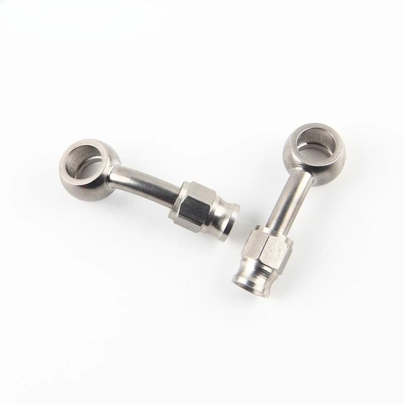 AN3 Motocykl Motorové Kolo Hydraulická Brzdová Olejová Hadice Linka Banjo Spojka m10x1 Nerezová Ocel 10mm