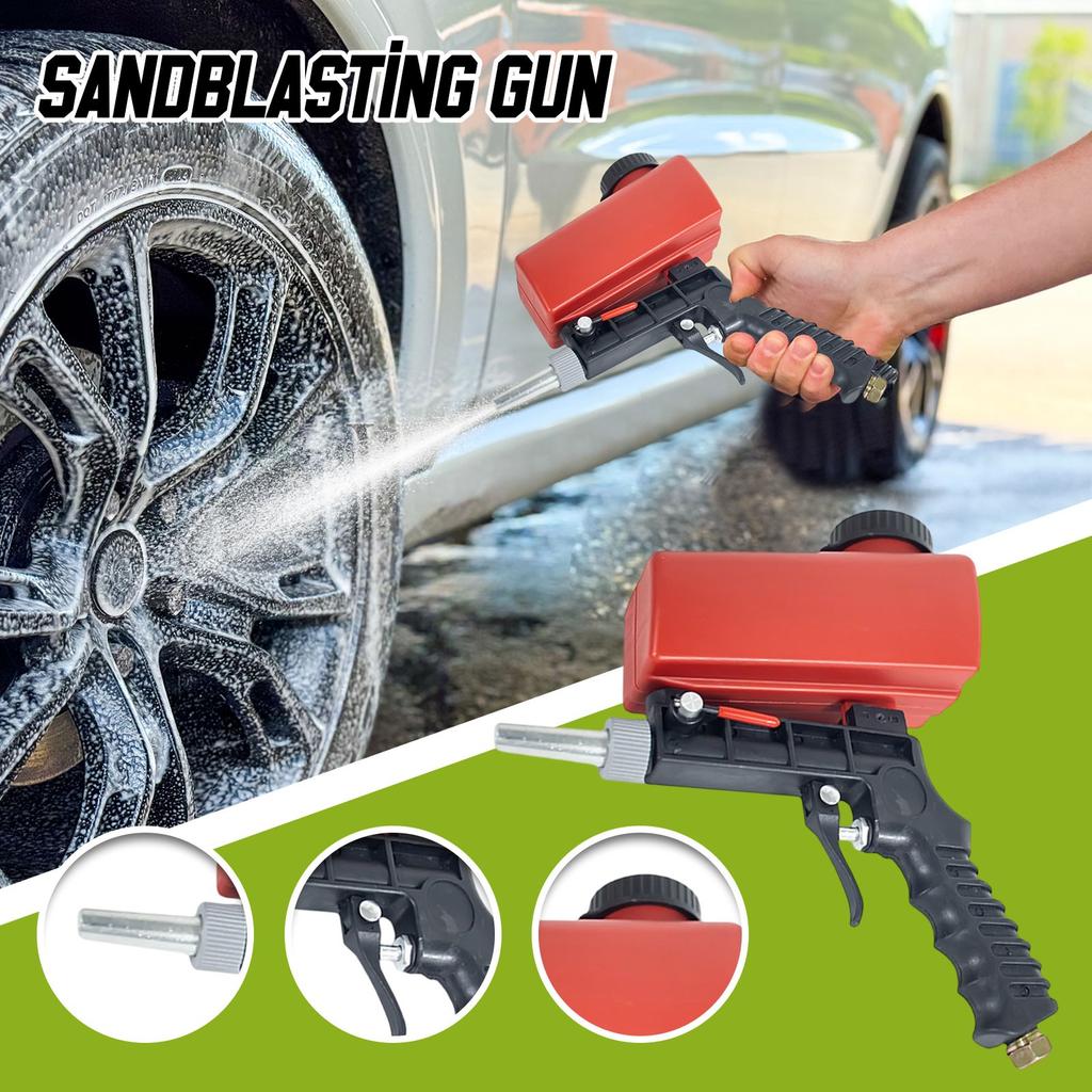 Pneumatisches Sandstrahlen Angetrieben Zum Entfernen, Hand in Hand mit Hand-Sandstrahlwerkzeug