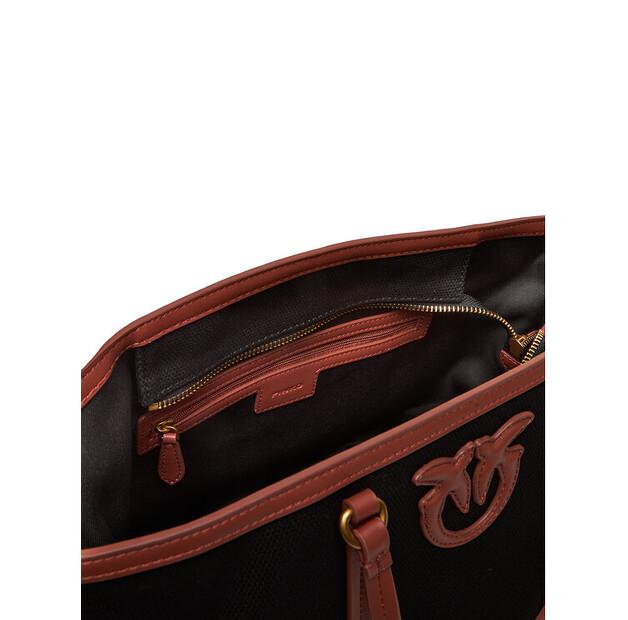 Bag PINKO Miranda Shopper Classic PE 25 PLTT 104714 A2G2 Black