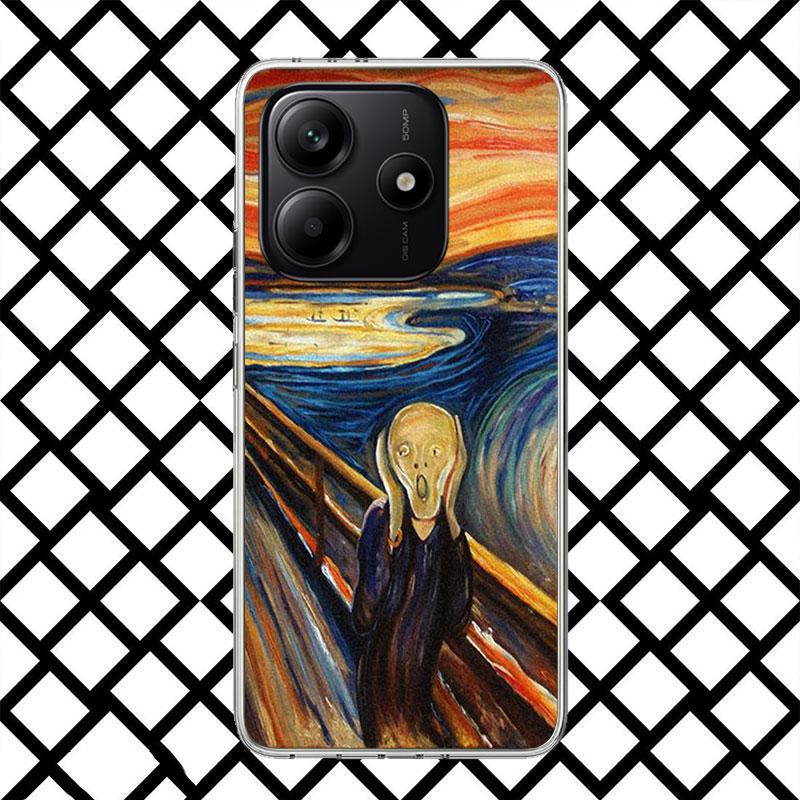 

Чехол для телефона с картиной Ван Гога маслом для Xiaomi Redmi Note 15 14 14S 13 12 12S 11 Pro Plus 11E 11T 11S 10S 5G Мягкий чехол Fundas Redmi Note 13 Pro 5G