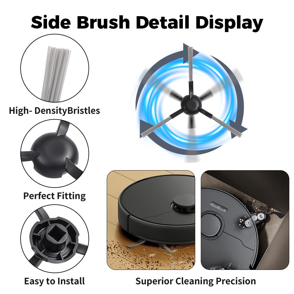 For Dreame X30 Pro X30 Ultra L10s Pro Ultra Heat Vacuum Cleaner Accessories Main Roller Side Brush Filter Mop Dust Bag Brush