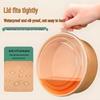 Jing Zhi Feng Disposable Kraft Paper Food Bowls