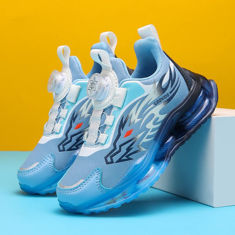 Boys shoes 2025 new children's autumn sports shoes medium and large children's leather waterproof running shoes children's casual shoes