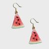 Summer Fresh Fruit Earrings: Watermelon, Strawberry, Lemon - Korean Style E8003