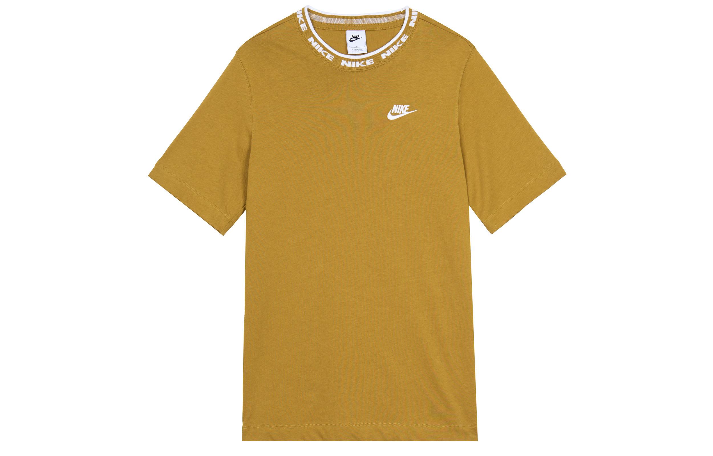 

Nike Set-in Sleeve T-Shirt Men s Yellow FB7310-716 S