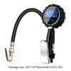 Digital Car Tire Air Pressure Inflator Gauge LED Display Car Tire Inflator Gun Air Line Clip-on Tyre Pump for Motorcycle Bicycle