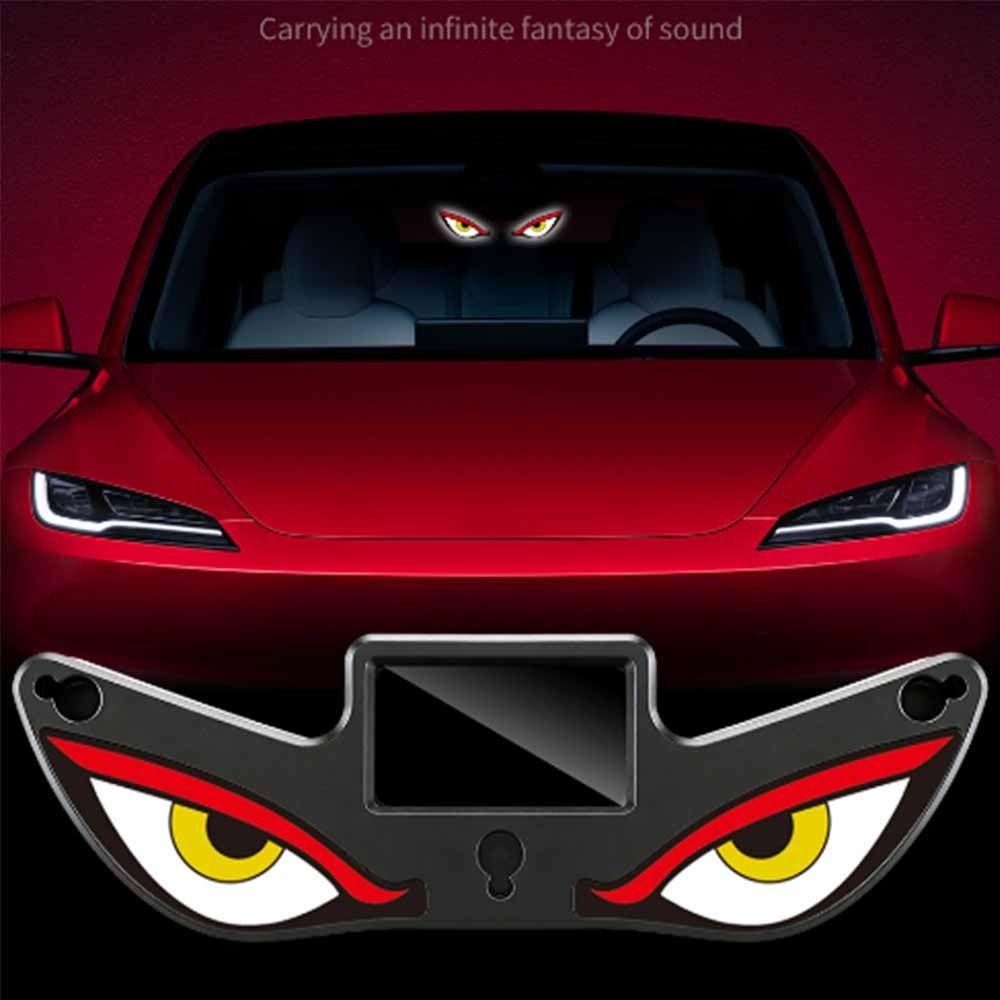 Blinking Moving Eyes Car Ambient Light Anti-Rear-End Light  Vehicle Modification