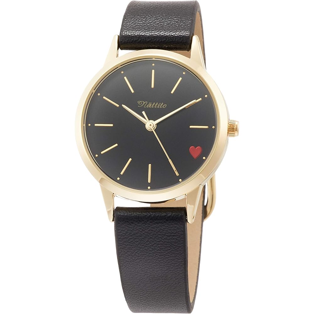 Fieldwork Corazon Analog Watch Leather Strap FSC136-6 Women s Black