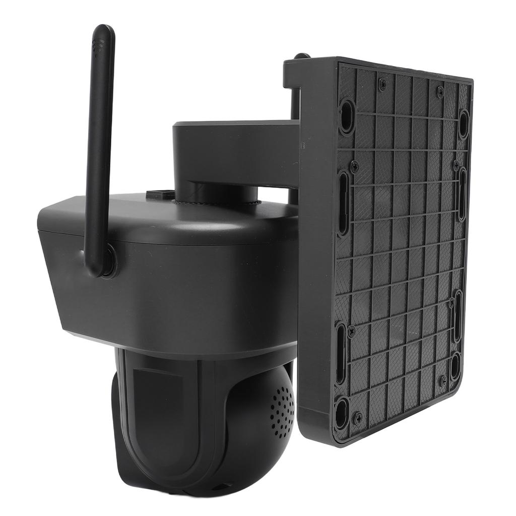 8MP Security Camera Panoramic Auto Tracking Dual Lens Camera Battery Or Solar Panel Low Power Consumption IP66 Water