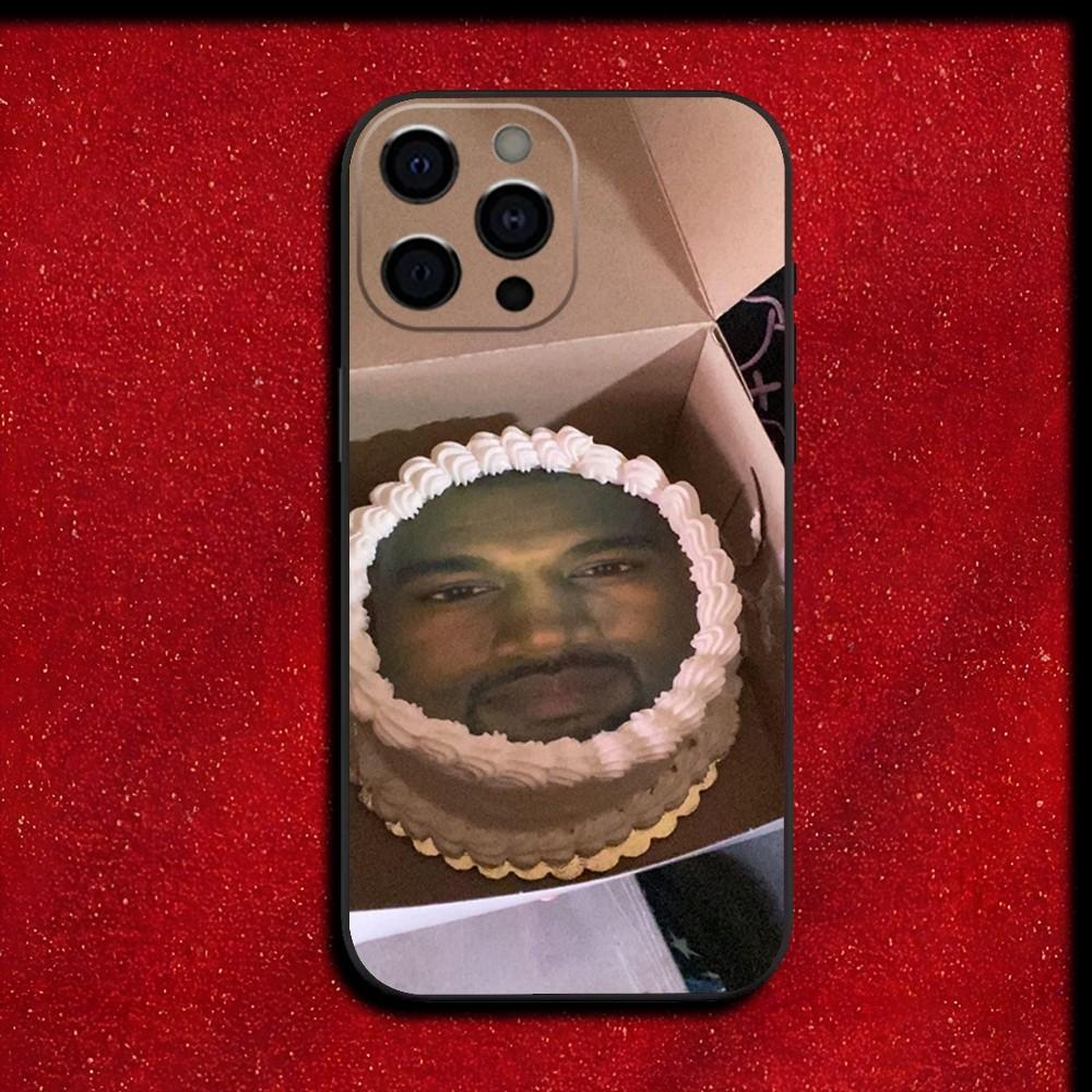 Rapper Funny K-Kanye West Phone Case For iPhone 16,15,14,13,12,11,Pro,X,XS,Max,XR,Plus,Mini Soft Black Cover