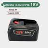 Compatible Charger for Bosch 18V Lithium Battery Power Drill PSR18LI, Electric PBA, PSR, PSB, and Vacuum Cleaner.