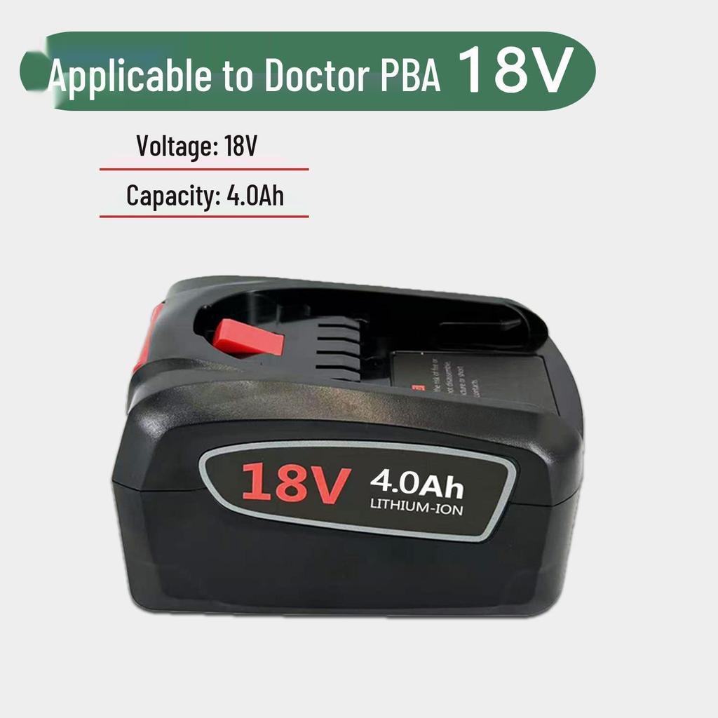 Compatible Charger for Bosch 18V Lithium Battery Power Drill PSR18LI, Electric PBA, PSR, PSB, and Vacuum Cleaner.