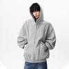 Mens Oversized Hooded Cardigan Sweatshirt - American Style Loose Fit Streetwear Plus Size