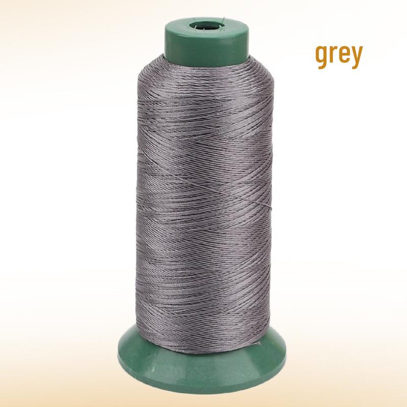 Sewing Machine & Handcraft Thread: High-Strength Mercerized Nylon for Upholstery, Leather, and Jeans