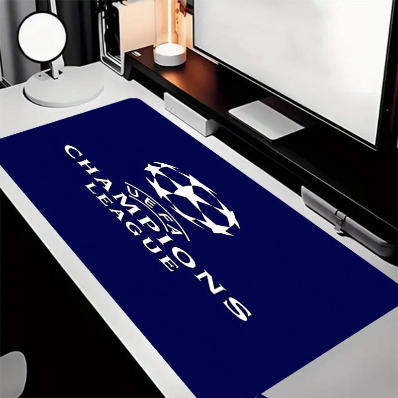 UEFA Champions League Theme Premium Non-slip Mouse Pad with Stitched Edges,Durable Rubber Material,for Desktop & Gaming Great Gifts