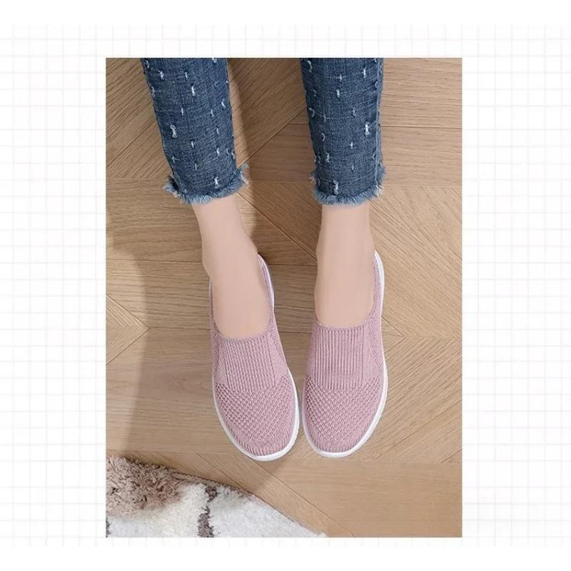 Women's Summer Shoes Casual Single Ladies Shoes Soft Sole Cover Half Slippers Shoe
