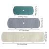 Water Ripples Mildew Proof Faucet Mat Water Catcher Mat Sink Splash Pad Countertop Protector