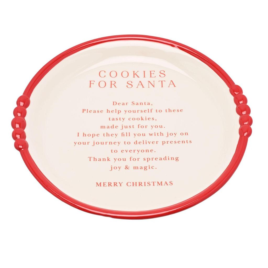 Cookies for Santa - Large Plate