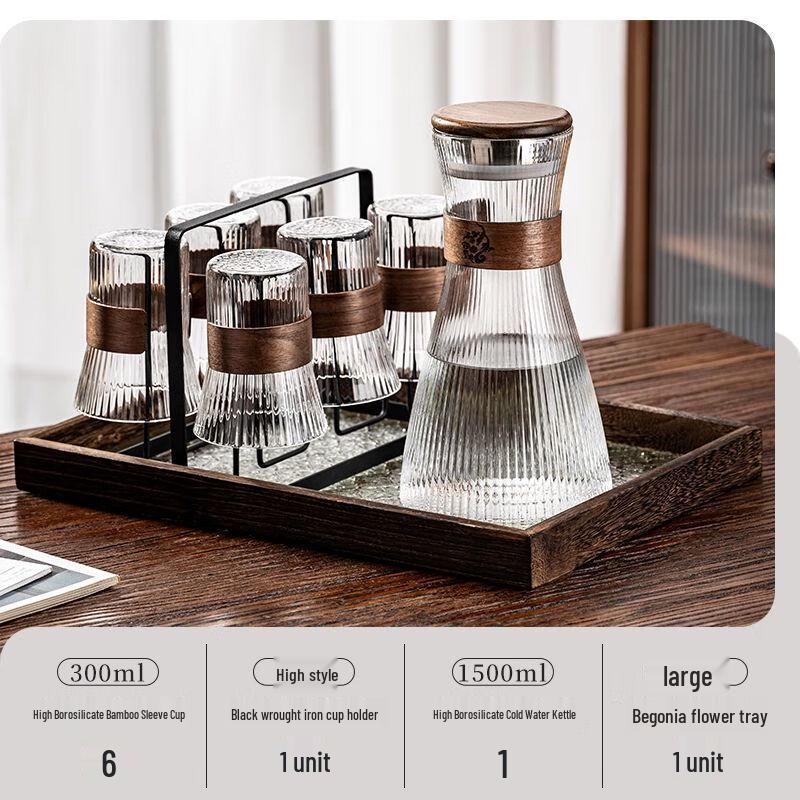 Jia Kang Ming Chinese Style Heat-Resistant Glass Cup