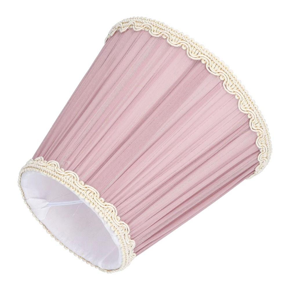 Wear‑resistant Table Lamp Cover E14 Bulb Chandelier Lampshade Safe Cloth Lamp Shade  Household