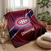 Coperta in Pile Flanella Montreal Canadiens Coperta Calda e Accogliente per Divano Letto Viaggio Uso Stagionale