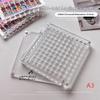 1Pcs Acrylic Gold Transfer Pendant Compartment Collection Box 36/64/100 Grids Gold Bean Storage Box Antioxidant Display Box
