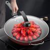 Wok Non-stick Pan Household Cooking Pan with Less Oily Smoke Iron Pan Induction Cooker Gas Universal 30-36cm