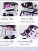 Adjustable Size Hard Shell Ice Skates for Adults and Women, Roller Skates for Boys and Students, Beginner Set for Ice Skating and Roller Skating