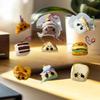 Delightful Simulated Toast Squeeze Toy, Cartoon Silicone Fun Mini Anti-stress Slow Response Items Gifts