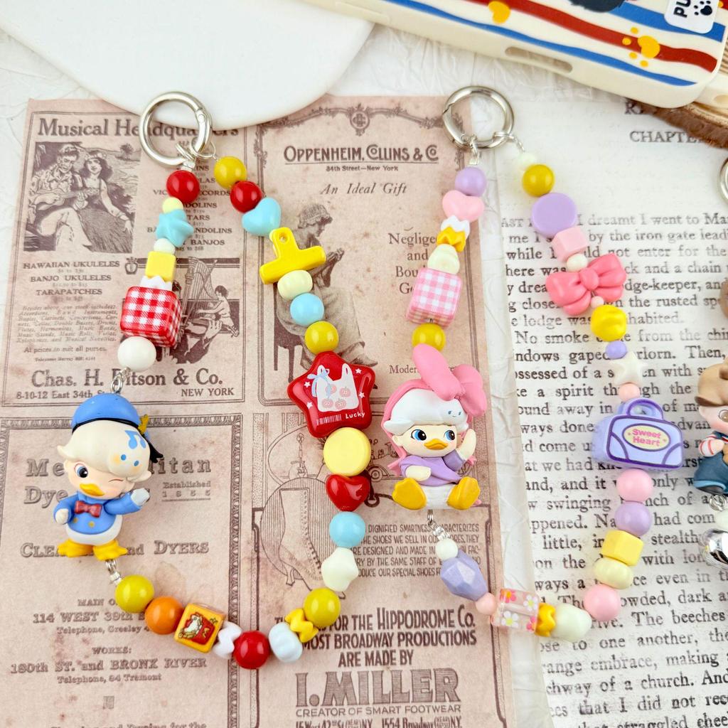 Pop Mart Dimoo Custom Doll Phone Case & Backpack Charm DIY Lanyard Gift