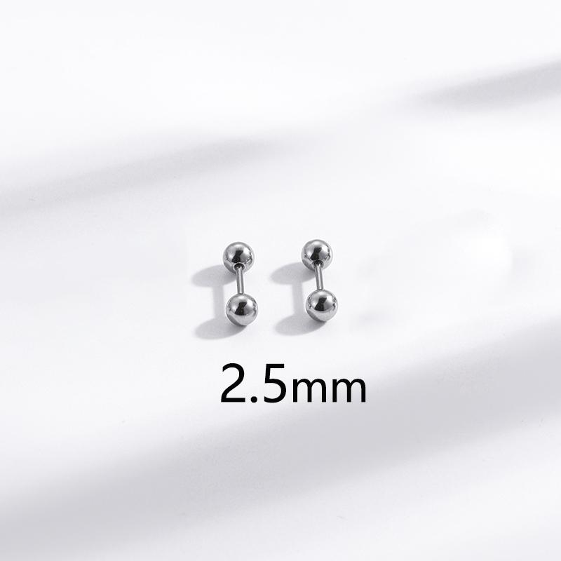 Nytt kirurgiskt stål Brosk Helix Öronpiercingar Tragus Ball Studs Skivstångsörhänge Mode Kroppssmycken