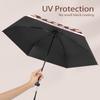Fashion Sun Mini Umbrella for Women Plaid Style Fold Small Cute Umbrella for Girls Designer UV Umbrella Windproof