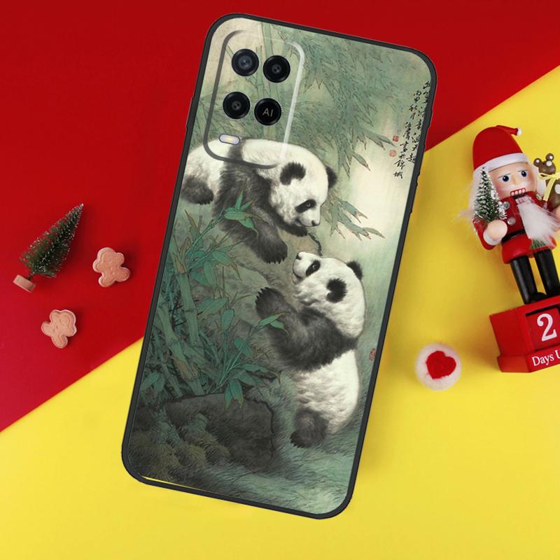 

Panda Animal Cute Bear Case For Oppo A80 A60 A40 A15 A16 A17 A57 A94 A74 A54 A76 A96 A18 A38 A58 A78 A98 A6 A5 Pro OPPO A78 5G