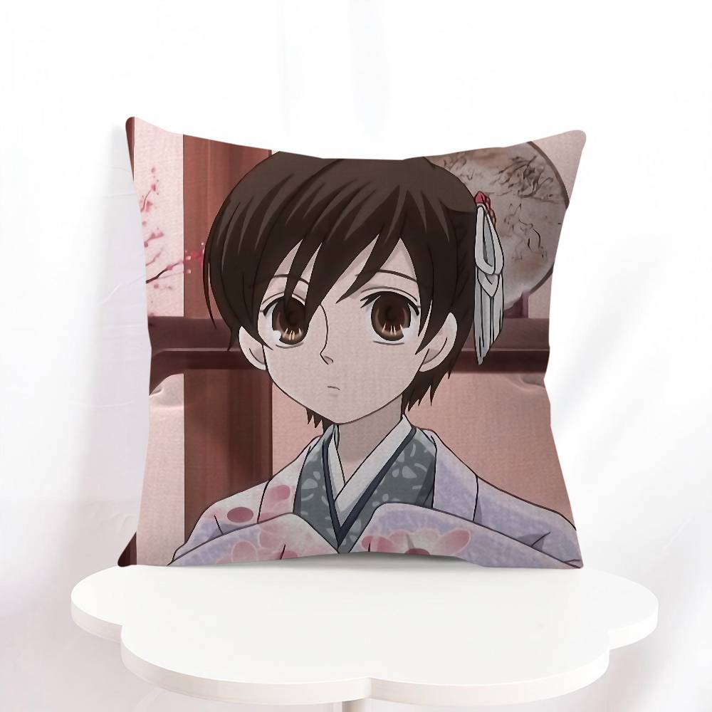 H-Haruhi Fujioka Cartoon Cushion Cover 30x50 Polyester Sofa Cushions Decorative Throw Pillows Home Decoration Pillowcover