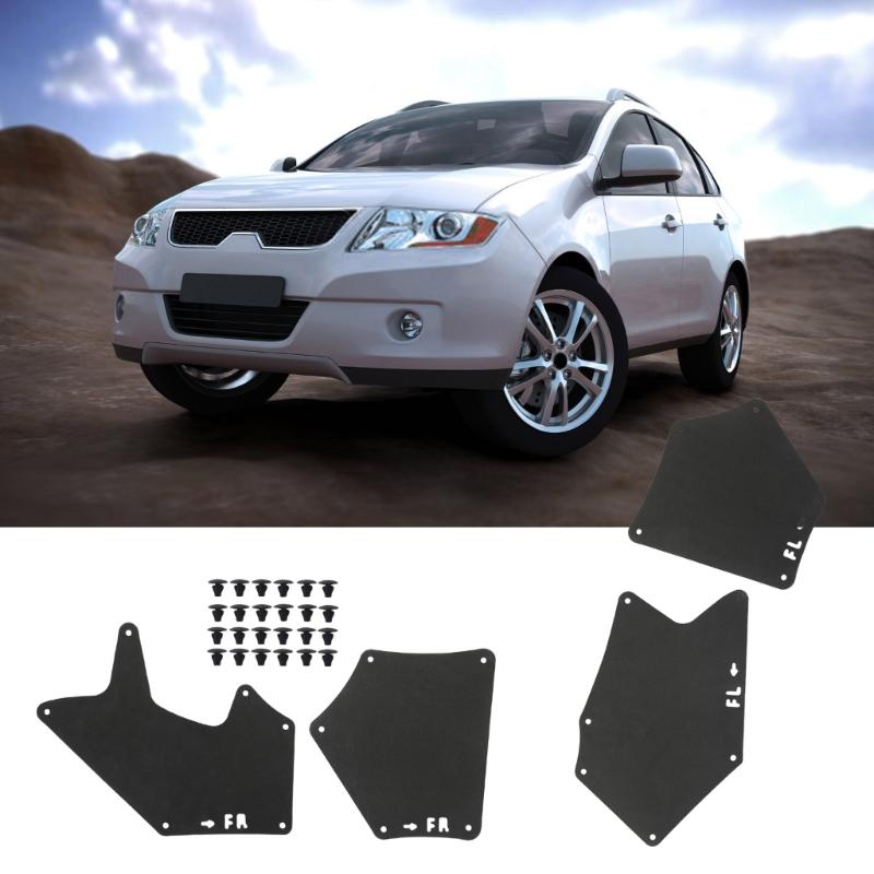 Replacement Accessory 537370C030 Splash Guard Liner Shield with Clips Mud Flaps Mudflap Apron
