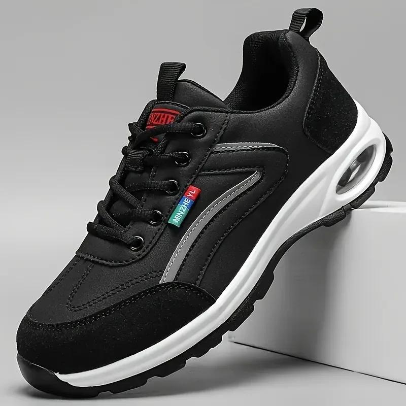 Men's Casual Sneakers Breathable Mesh Upper Tenni Walking Shoes Outdoor Adventures Modern Style in Athletic Footwear Shoes Man