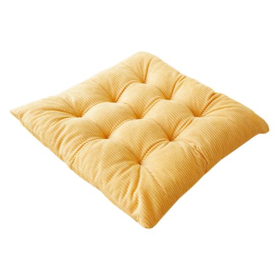 Seat Cushion with Straps Fully Filled Breathable Prevents Deformation Lumbar Support Seat Cushion Pain Relief Seat Pad