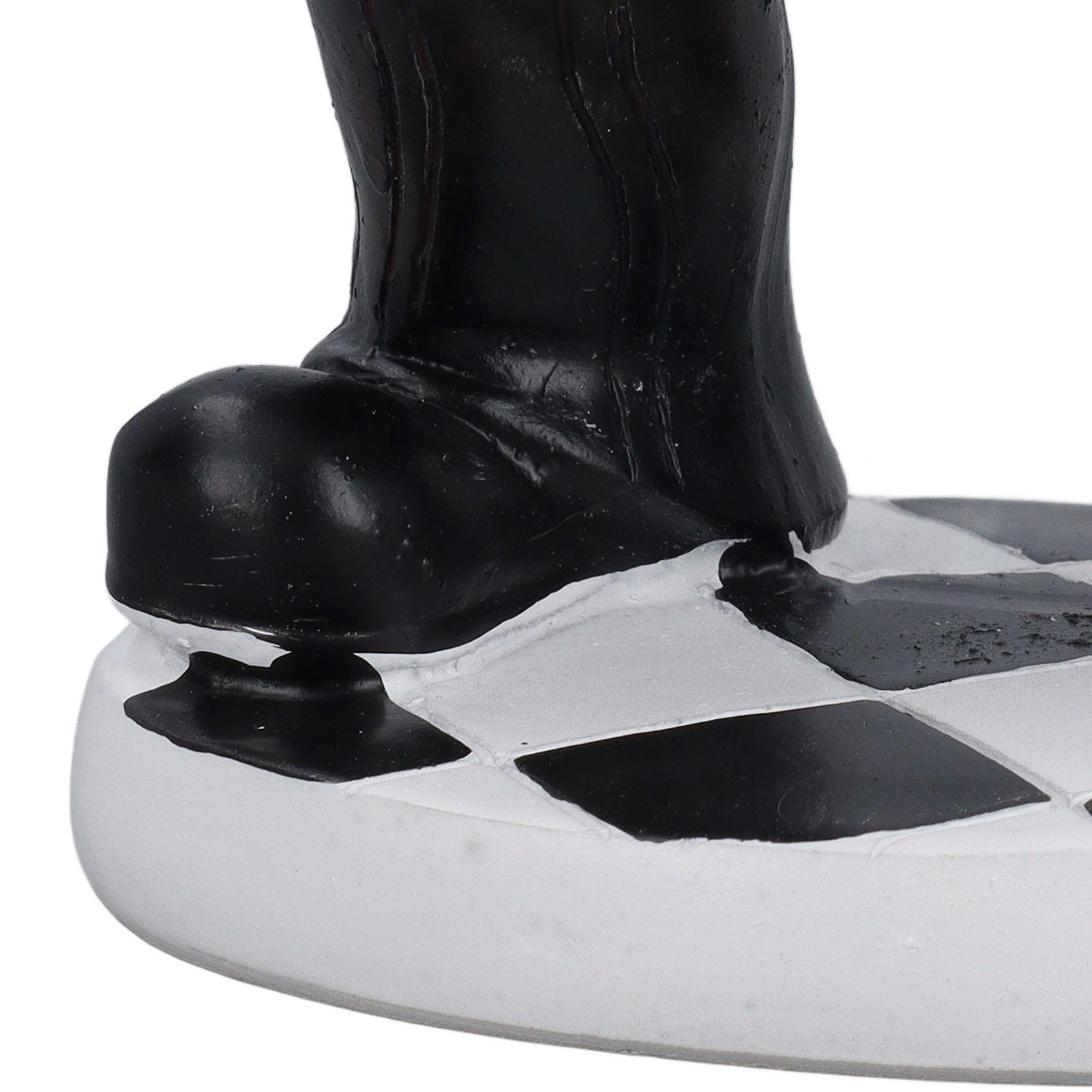 

Фигурка шеф-повара из смолы, мультяшная, в деревенском стиле, статуэтка французского шеф-повара, декор для кухни и обеденного стола