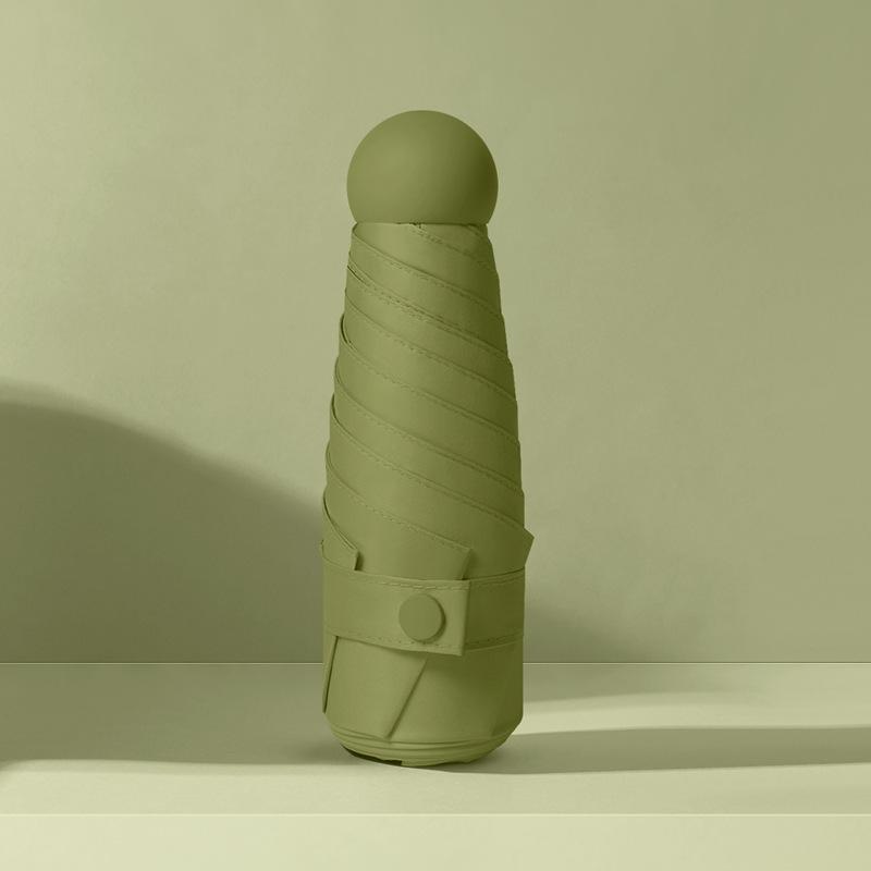 Mini Portable Pocket Umbrella Sun Umbrella Sun And Rain Dual-Use Sun Protection Creative Women's Sun Umbrella