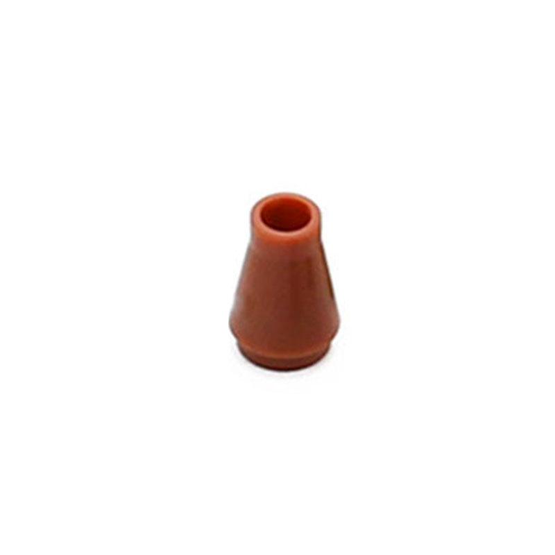 MOC Circular Cone 1x1 with Top Groove 4589b DIY Enlighten Building Blocks Bricks Classic Compatible with Assembles Particles